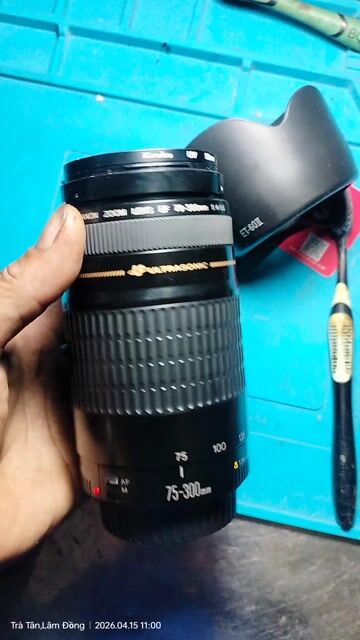 Canon EF 75-300mm f/4-5.6 TẶNG FITER VÀ HOOD. Mua bán Máy ảnh, Máy quay tại Huyện Đức Linh Bình Thuận được đăng bởi TA SAY KO PHẢI VÌ MEN hình 1