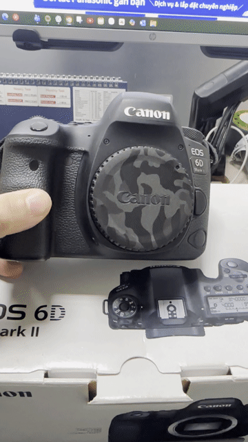 Ban máy ảnh Canon 6D Mark 2 đã sử dụng, Full Box. Mua bán Máy ảnh, Máy quay tại Quận 1 Tp Hồ Chí Minh được đăng bởi Đặng Hoàn Vũ hình 1