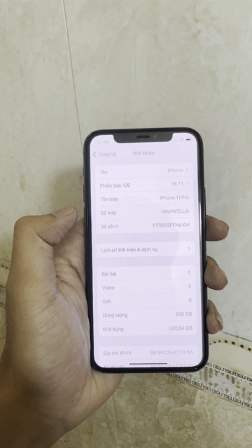 Apple iPhone 11 Pro 256GB Xanh. Mua bán Điện thoại tại Quận 10 Tp Hồ Chí Minh được đăng bởi lam hình 1