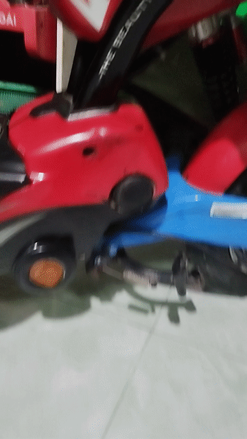 Xe đạp điện màu Đỏ đã sử dụng. Mua bán Xe đạp tại Huyện Kế Sách Sóc Trăng được đăng bởi thu xác điện thoại giá cao tận nơi  hình 1