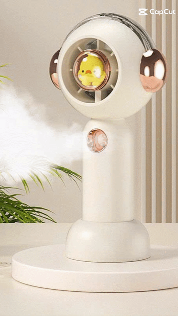 Quạt mini cầm tay Nhựa ABS. Mua bán Quạt tại Quận 8 Tp Hồ Chí Minh được đăng bởi SHOP HOÀNG DUNG 3 hình 1