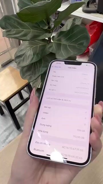 iPhone 14 128GB Tím Đã qua sử dụng. Mua bán Điện thoại tại Quận Hoàng Mai Hà Nội được đăng bởi Oanh Nguyễn hình 1
