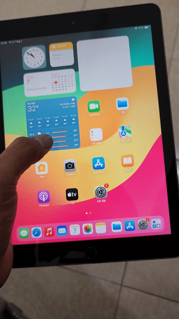 Apple iPad Gen 6 32GB Xám. Mua bán Máy tính bảng tại Thành phố Cam Ranh Khánh Hòa được đăng bởi hưng nguyễn hình 1