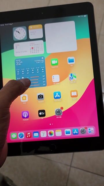 Apple iPad Gen 6 32GB Xám. Mua bán Máy tính bảng tại Thành phố Cam Ranh Khánh Hòa được đăng bởi hưng nguyễn hình 1