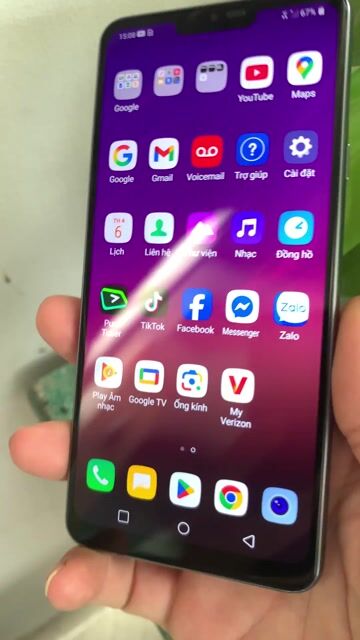 LG G7 ThinQ Xám Đã qua sử dụng. Mua bán Điện thoại tại Thành phố Thủ Dầu Một Bình Dương được đăng bởi thaibinh hình 1