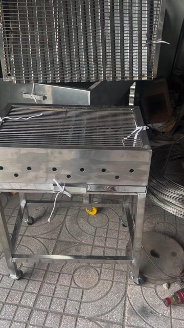 Lò nướng than Inox 50x80cm. Mua bán Bếp, lò, đồ điện nhà bếp tại Huyện Bình Chánh Tp Hồ Chí Minh được đăng bởi Xưởng Inox An Phát Phú hình 1