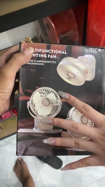 Quạt kẹp đa năng Trắng. Mua bán Quạt tại Huyện Long Phú Sóc Trăng được đăng bởi Store Hời Ghê hình 1