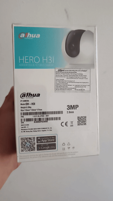 Camera IP Dahua DH-H3I NewSael. Mua bán Máy ảnh, Máy quay tại Huyện Hóc Môn Tp Hồ Chí Minh được đăng bởi nhất long hình 1