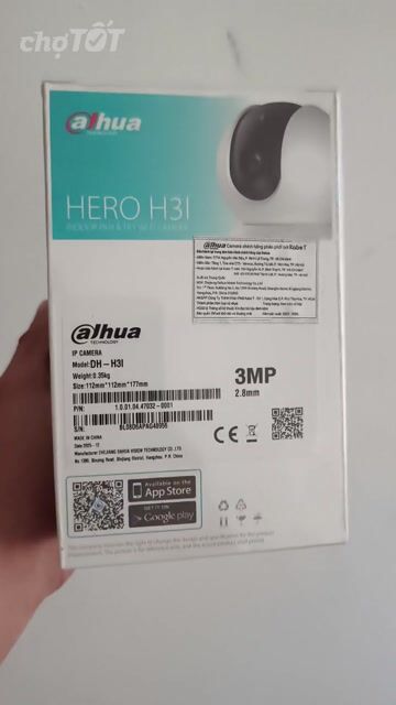 Camera IP Dahua DH-H3I NewSael. Mua bán Máy ảnh, Máy quay tại Huyện Hóc Môn Tp Hồ Chí Minh được đăng bởi nhất long hình 1