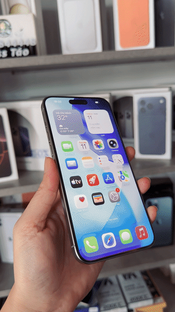 🌈 iPhone 15 Pro Max 256GB Titan zin đẹp 99%. Mua bán Điện thoại tại Thị xã Bến Cát Bình Dương được đăng bởi Boss Táo hình 1