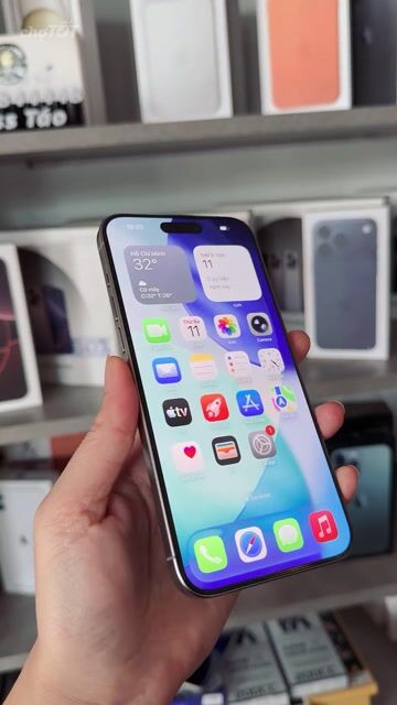 🌈 iPhone 15 Pro Max 256GB Titan zin đẹp 99%. Mua bán Điện thoại tại Thị xã Bến Cát Bình Dương được đăng bởi Boss Táo hình 1