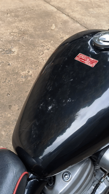 Honda Steed 400cc Đen. Mua bán Xe máy tại Huyện Trảng Bom Đồng Nai được đăng bởi Le van thai hình 1