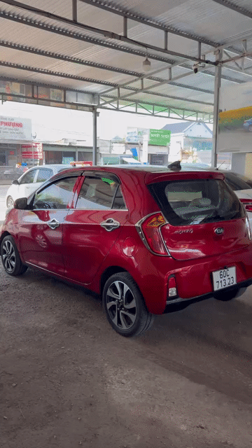 Kia Morning 2017 số máy sàn 1.2 biển trắng. Mua bán Ô tô tại Huyện Trảng Bom Đồng Nai được đăng bởi đăng khôi hình 1