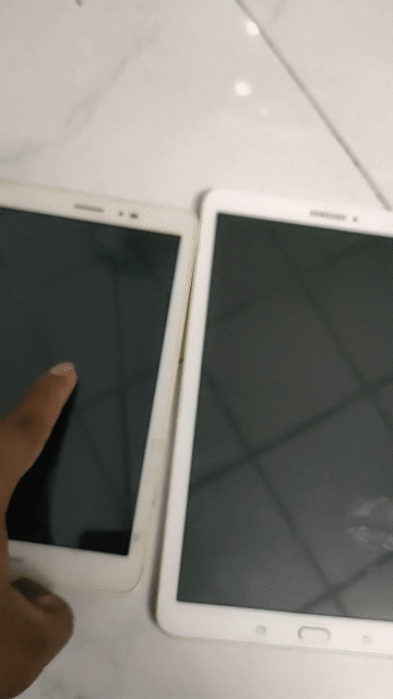 Samsung Tab E T561Y Trắng hư màn. Mua bán Máy tính bảng tại Quận Bình Tân Tp Hồ Chí Minh được đăng bởi Hoàng Farm hình 1