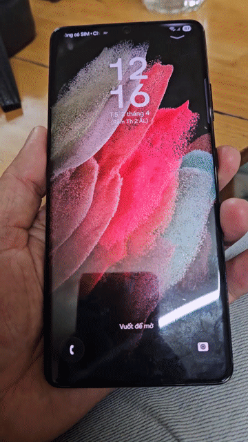 Samsung S21 Ultra Đen Đã qua sử dụng. Mua bán Điện thoại tại Quận Bắc Từ Liêm Hà Nội được đăng bởi Trịnh Khoa hình 1