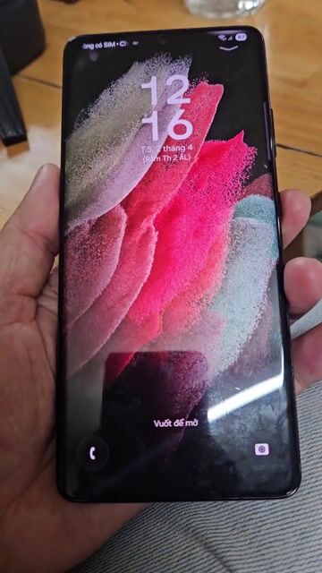 Samsung S21 Ultra Đen Đã qua sử dụng. Mua bán Điện thoại tại Quận Bắc Từ Liêm Hà Nội được đăng bởi Trịnh Khoa hình 1