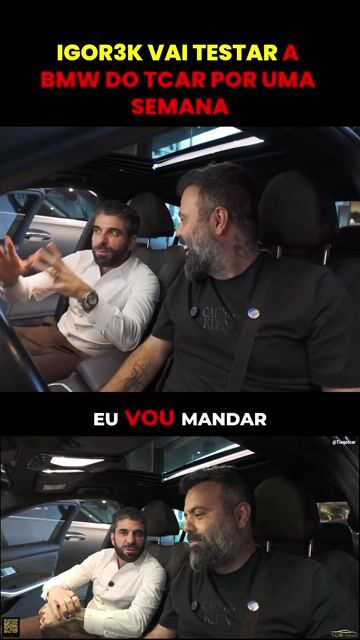 IGOR3K VAI TESTAR A BMW DO TCAR POR UMA SEMANA #FLOWPODCAST #TCAR #BMW #MERCEDES #VENDA #TESTDRIVE