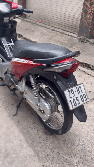 Honda Wave S Đỏ 105.89 km. Mua bán Xe máy tại Quận Nam Từ Liêm Hà Nội được đăng bởi Minh Minh hình 1
