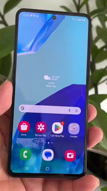 Samsung Galaxy M55 5G 256GB Xanh. Mua bán Điện thoại tại Huyện Hóc Môn Tp Hồ Chí Minh được đăng bởi TOTO MOBILE HÓC MÔN hình 1