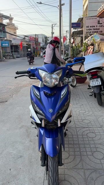 Yamaha Exciter 135 2011 Xanh trắng ( hỗ trợ góp ). Mua bán Xe máy tại Huyện Chợ Mới An Giang được đăng bởi Cửa hàng xe Thiên Phước 2 hình 1