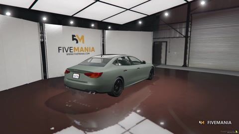 FIVEM Maserati Ghibli | Lore Friendly Luxury Sedan | Interior & Exterior | Custom Wheels | Optimized Handling | Add-On | Optimized | Fivem Ready | High Quality, video preview