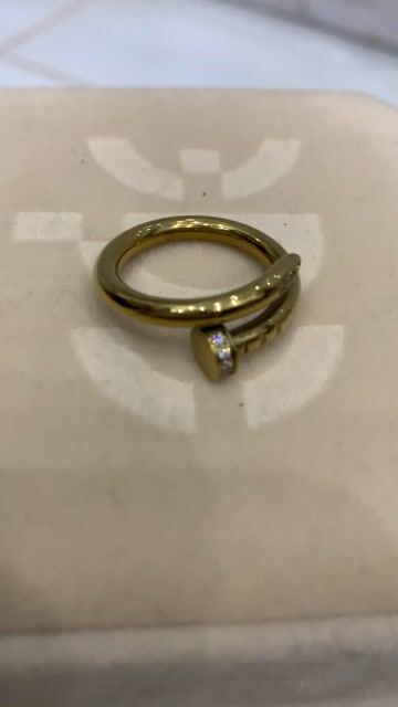 Nhẫn nữ Vàng Mỹ kiểu đinh. Mua bán Phụ kiện thời trang khác tại Huyện Cần Giuộc Long An được đăng bởi Ngọc Ngọc hình 1