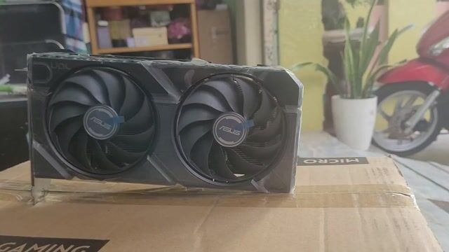 Card đồ họa ASUS DUAL RTX 4060 EVO 8GB. Mua bán Linh kiện (RAM, Card...) tại Huyện Châu Thành An Giang được đăng bởi NQT PC hình 1