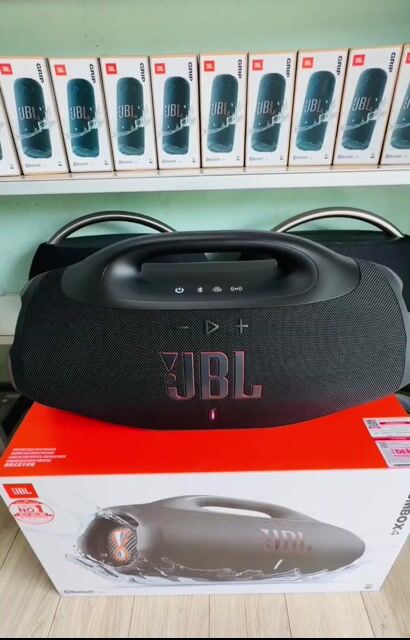 Loa Bluetooth JBL Boombox 4 Đen Mới. Mua bán Tivi, Âm thanh tại Quận Thanh Khê Đà Nẵng được đăng bởi Thế Giới Loa Chính hãng New Và Lướt Giá Rẽ Đà Nẵng  hình 1