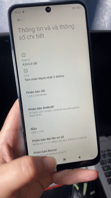 Xiaomi Redmi Note 11 128GB Xanh. Mua bán Điện thoại tại Quận Cầu Giấy Hà Nội được đăng bởi Bé Thương Nè hình 1