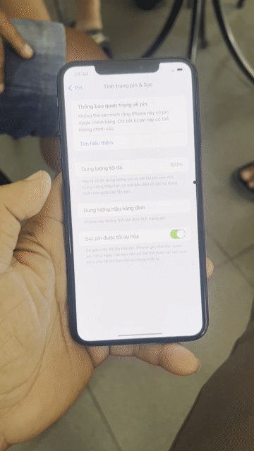 Apple iPhone XS Max 64GB Đen Đã sử dụng. Mua bán Điện thoại tại Huyện Bình Chánh Tp Hồ Chí Minh được đăng bởi Lee Bi My hình 1
