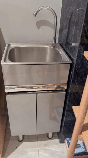Bồn rửa chén Thép không gỉ Bạc. Mua bán Thiết bị vệ sinh, nhà tắm tại Quận Tây Hồ Hà Nội được đăng bởi Anda Nguyen hình 1