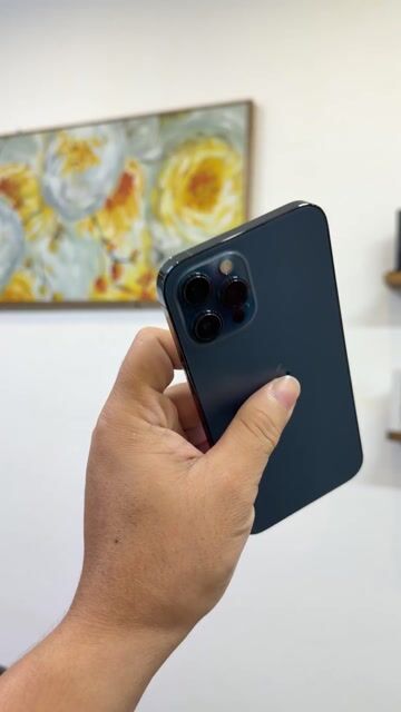 Apple iPhone 12 Pro Max 128GB Xanh 91%. Mua bán Điện thoại tại Quận Thanh Xuân Hà Nội được đăng bởi Đặng Minh Kiên hình 1