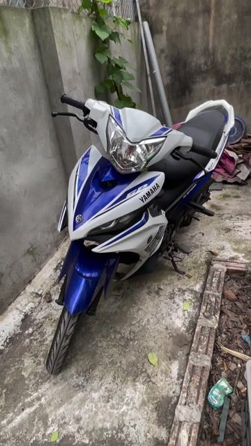 Yamaha Exciter 135 2014 Trắng Xanh. Mua bán Xe máy tại Quận Hà Đông Hà Nội được đăng bởi Tôm 097337bốn bốn không bốn hình 1