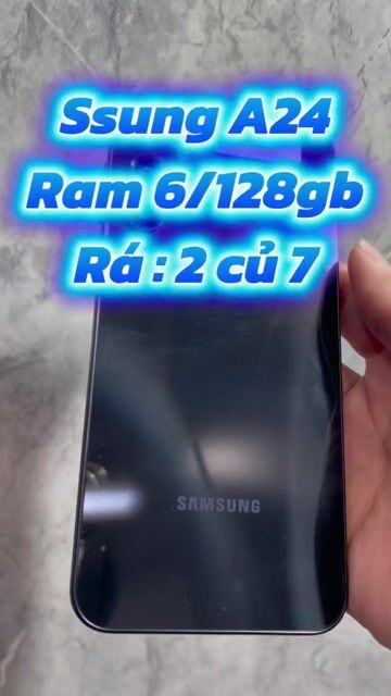 Samsung A24 128GB Đen. Mua bán Điện thoại tại Quận 4 Tp Hồ Chí Minh được đăng bởi Tuấn hình 1