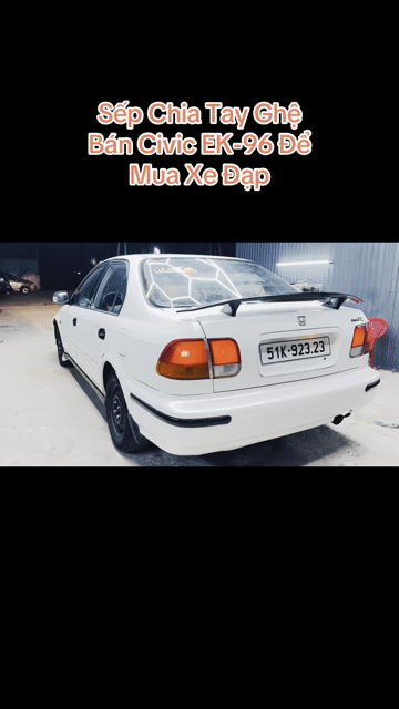 Honda Civic EK Trắng. Mua bán Ô tô tại Huyện Định Quán Đồng Nai được đăng bởi Vũ Thanh Cảnh hình 1