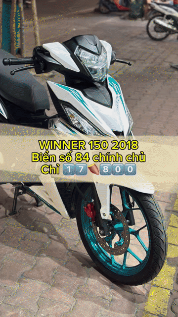 [GÓP DC GIỮ CAVET] Winner 150 2018 Trắng- BS 84. Mua bán Xe máy tại Quận 12 Tp Hồ Chí Minh được đăng bởi Cửa hàng Bùi Gia Phát hình 1