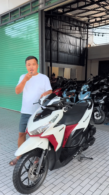 Honda Vario 150 2017 Trắng đỏ. Mua bán Xe máy tại Quận Ô Môn Cần Thơ được đăng bởi Trần Tùng hình 1