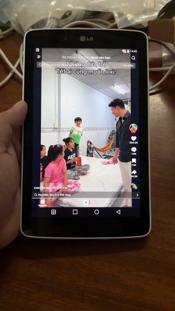 bán LG G Pad. Mua bán Máy tính bảng tại Huyện Nhơn Trạch Đồng Nai được đăng bởi Thế Cường Moblie hình 1
