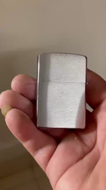 Bật lửa Zippo Kim loại Bạc đã sử dụng. Mua bán Đồ sưu tầm, đồ cổ tại Quận Cẩm Lệ Đà Nẵng được đăng bởi Dat le Thanh hình 1