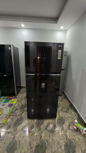 Tủ lạnh LG 410 lít Đen Inverter đá rơi tự động 95%. Mua bán Tủ lạnh tại Quận Lê Chân Hải Phòng được đăng bởi điện lạnh xuân trường hình 1