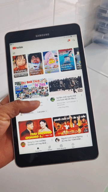 máy tính bảng Samsung tab A rất mới . Mua bán Máy tính bảng tại Huyện Ba Tri Bến Tre được đăng bởi Phan Hải BT hình 1