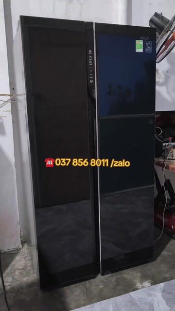 Tủ lạnh Aqua Inverter 2 cánh 602L Đen. Mua bán Tủ lạnh tại Thành phố Nha Trang Khánh Hòa được đăng bởi Điện Lạnh Duy Quang Nha Trang   hình 1