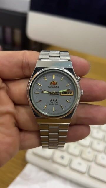 Đồng hồ Orient 3 sao Automatic Nam Bạc. Mua bán Đồng hồ tại Quận Cái Răng Cần Thơ được đăng bởi Trung hình 1