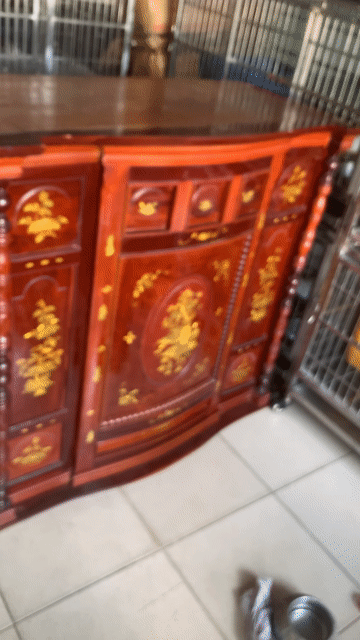 Tủ kệ Gỗ Nâu đỏ Phong cách Đơn giản. Mua bán Tủ, kệ gia đình tại Quận 8 Tp Hồ Chí Minh được đăng bởi Cửa Hàng Thanh Lý Đồ Cũ Mới hình 1