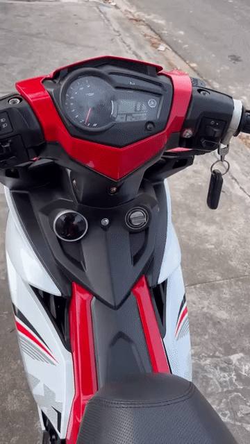 Yamaha Exciter 150 Đỏ trắng đen. Mua bán Xe máy tại Thị xã Bến Cát Bình Dương được đăng bởi xe máy trả góp tín nghĩa  hình 1
