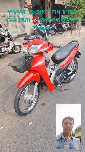 Honda Wave Đỏ 19637 km. Mua bán Xe máy tại Quận 11 Tp Hồ Chí Minh được đăng bởi CỬA HÀNG XE MÁY LONG HỔ hình 1