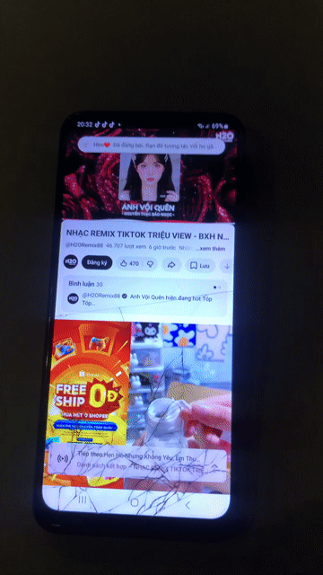 Samsung Galaxy A03 4GB/64GB Xanh Màn hình vỡ. Mua bán Điện thoại tại Quận Bắc Từ Liêm Hà Nội được đăng bởi Khải Minh hình 1