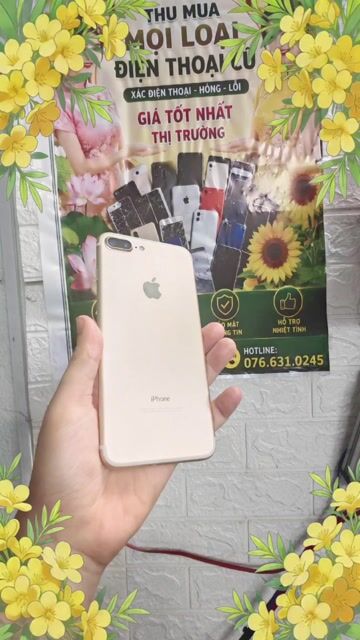 Apple iPhone 7 Plus 32GB Vàng. Mua bán Điện thoại tại Thành phố Huế Thừa Thiên Huế được đăng bởi T PLUS MOBILE MUA BÁN ĐIỆN THOẠI hình 1