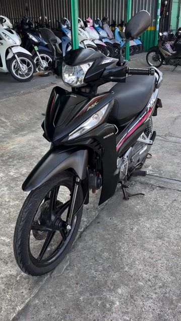 Honda Wave RSX FI Đen đỏ. Mua bán Xe máy tại Thị xã Bến Cát Bình Dương được đăng bởi xe máy trả góp tín nghĩa  hình 1