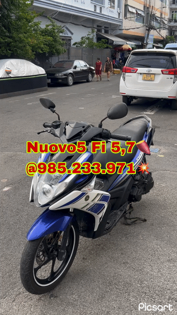 Yamaha Nouvo 5 fi 125cc Xanh Trắng Đen. Mua bán Xe máy tại Quận Tân Phú Tp Hồ Chí Minh được đăng bởi Chị Thảo hình 1